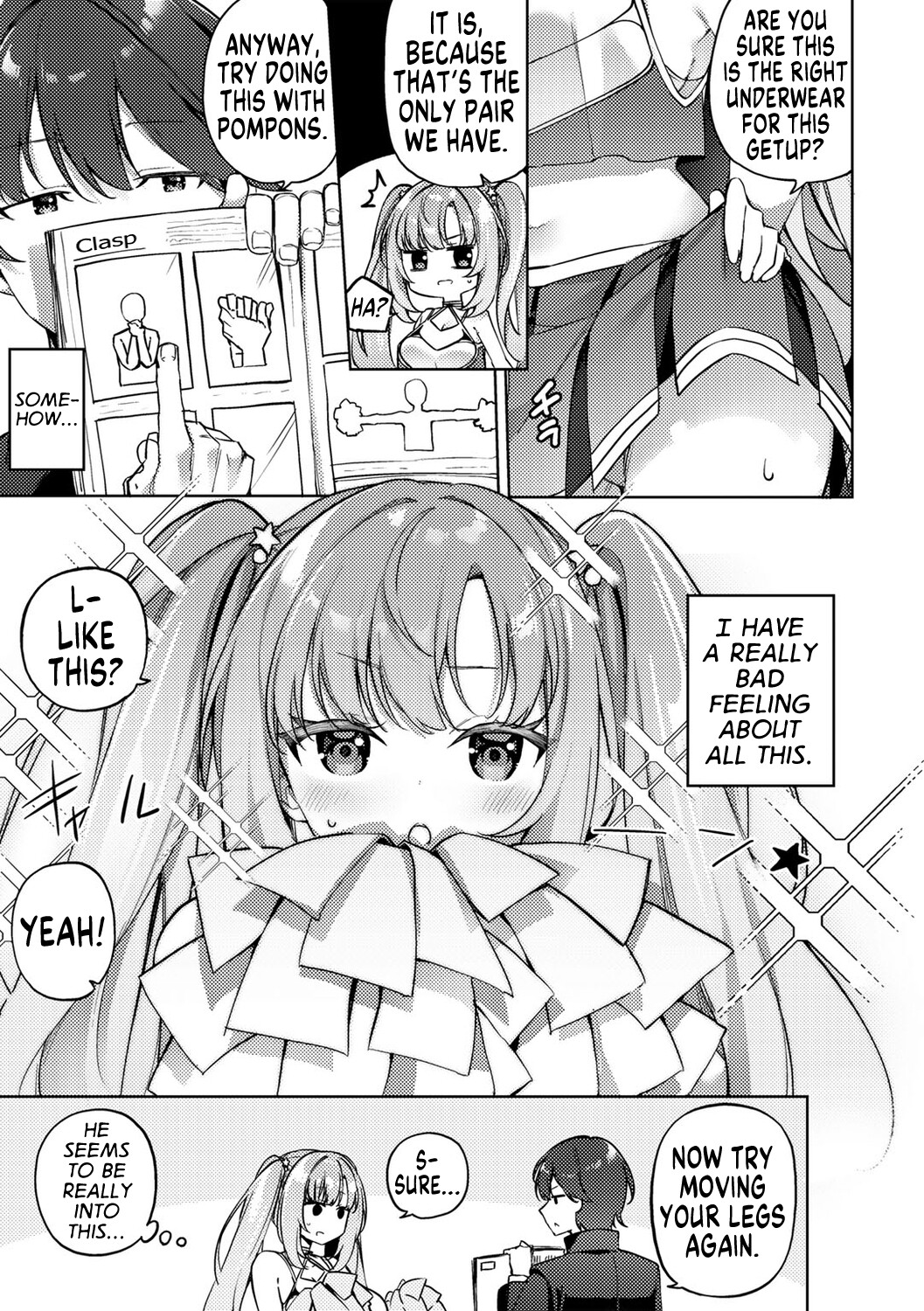 Hentai Manga Comic-Go-go-go, Do Your Best! TS Cheerleader-Read-3